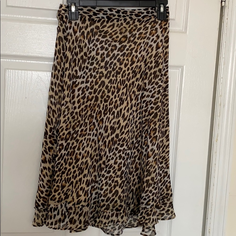 Rod & Ali tiger print skirt size XS